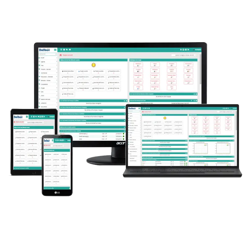 Application de gestion ERP MAROC